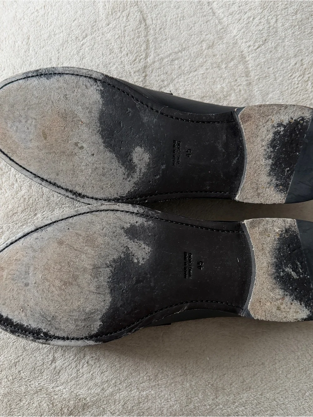 Suitsupply Black Penny Leather Loafers